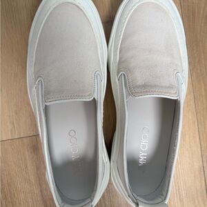 Jimmy Choo Leather/Suede loafers women’s size US9